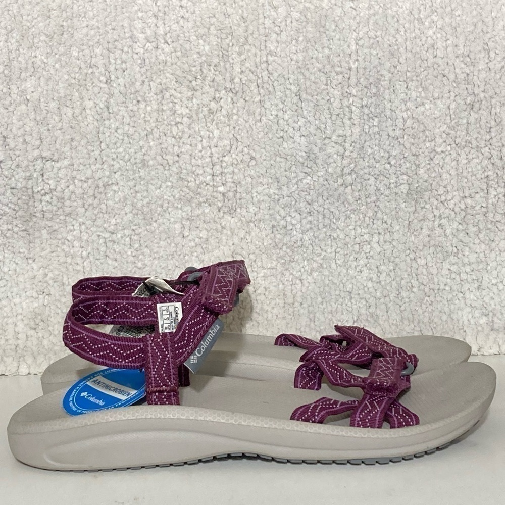 Columbia Women's Wave Train Hook/Loop Strap Comfort Sandals Shoes SZ US 5 NWT
